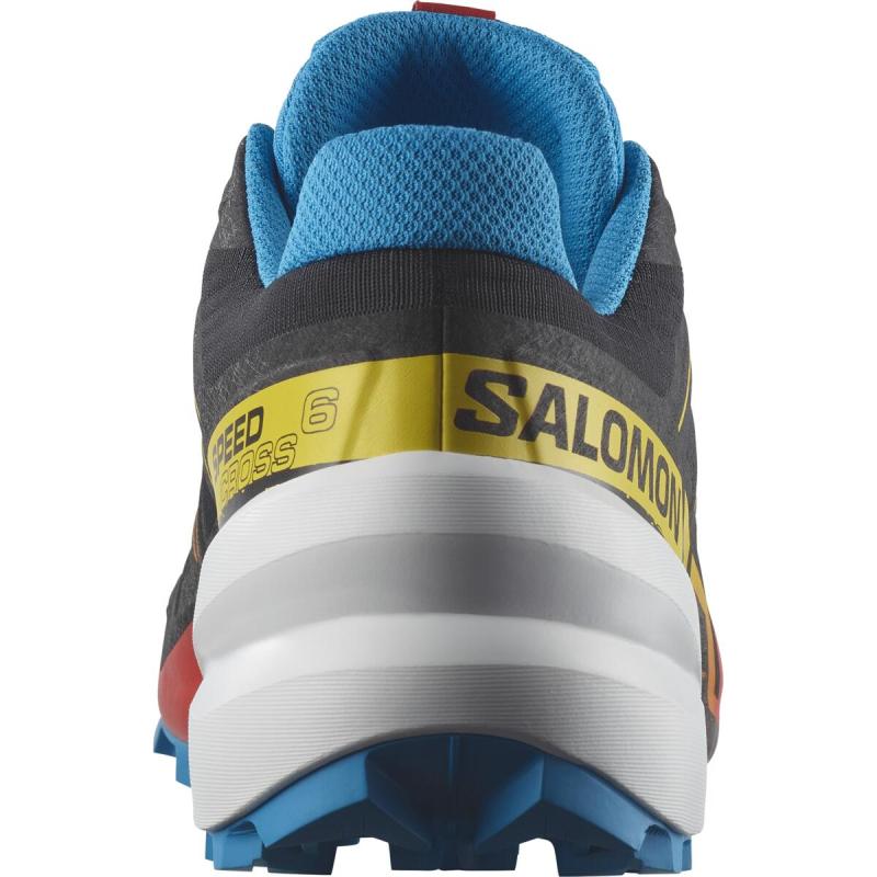 Pánska trailová obuv Salomon SPEEDCROSS 6 Black/White/Transc