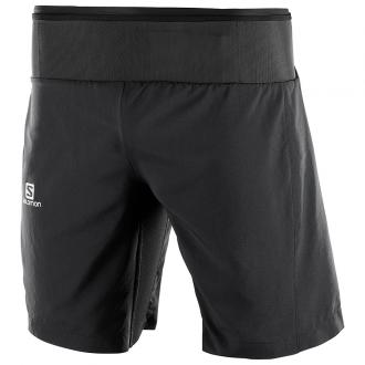 Bežecké nohavice Salomon TRAIL RUNNER TWINSKIN SHORT black