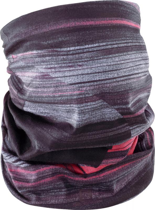Salomon NECK&HEAD LIGHT GAITER Black/Winetasting