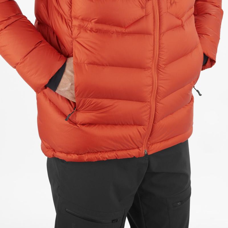 Pánska bunda SALOMON ELIXIR ULTRA DOWN M CHERRY TOMATO 6