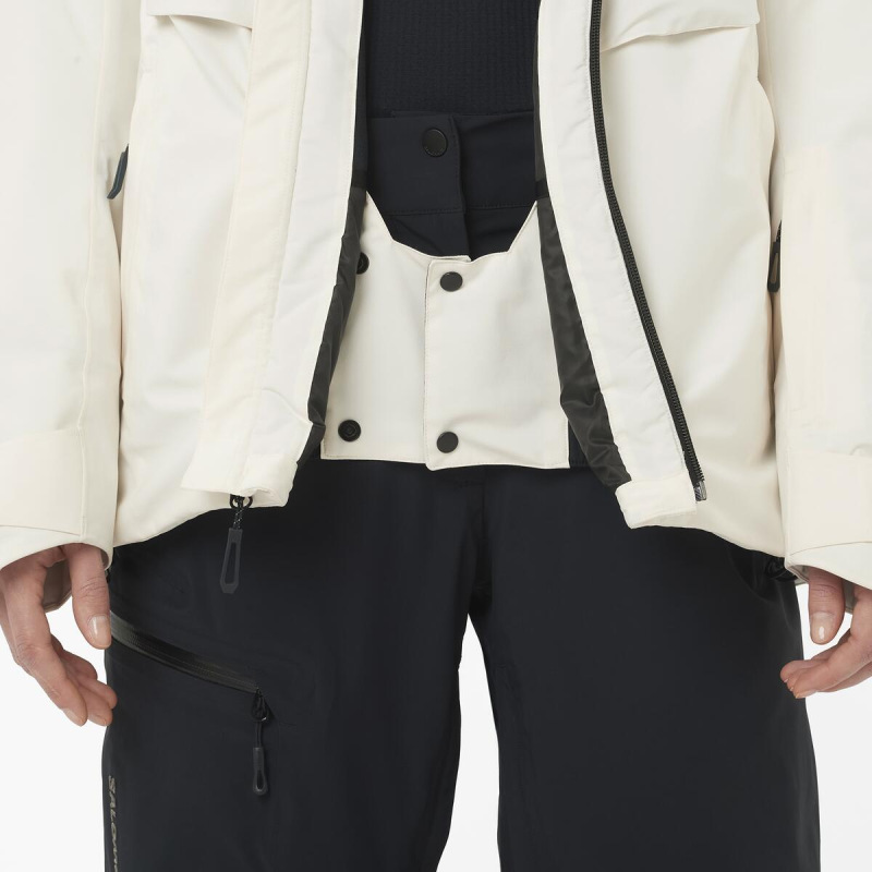 Dámska bunda SALOMON BRILLIANT 2.0 JACKET W WHISPER WHITE 7