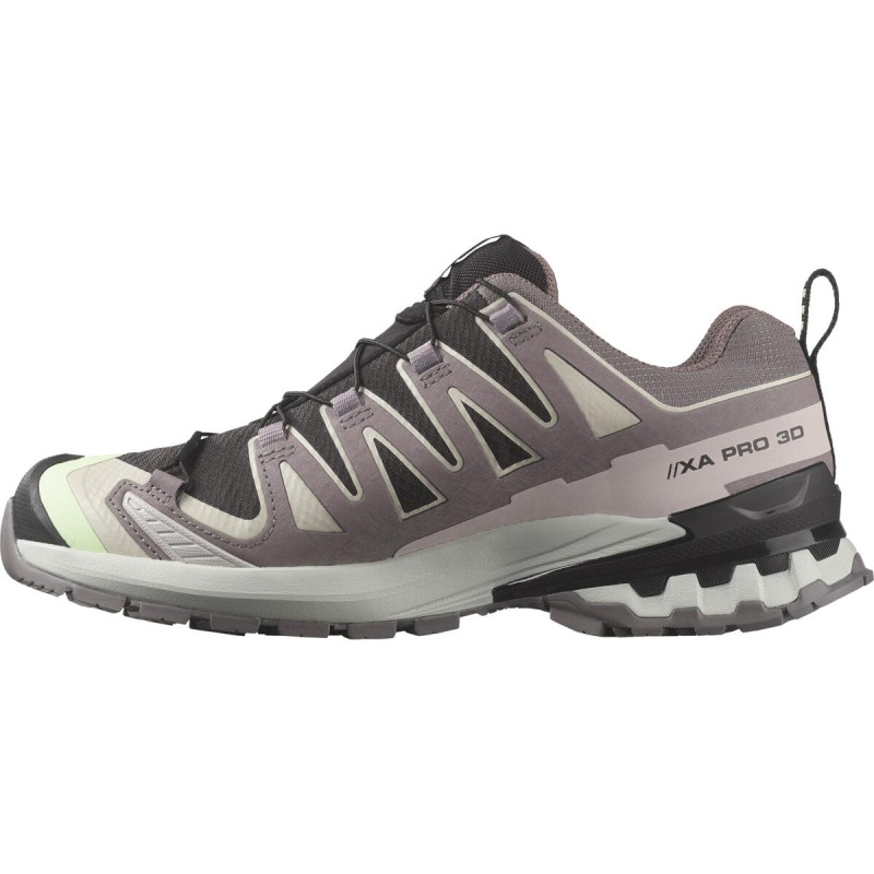 Dámska trailová obuv Salomon XA PRO 3D V9 GTX W Black/Pating/Gry 4