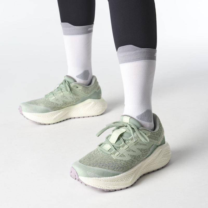 Dámska univerzálna bežecká obuv Salomon AERO GLIDE 3 GRVL W Sea Foam / Vanila 6