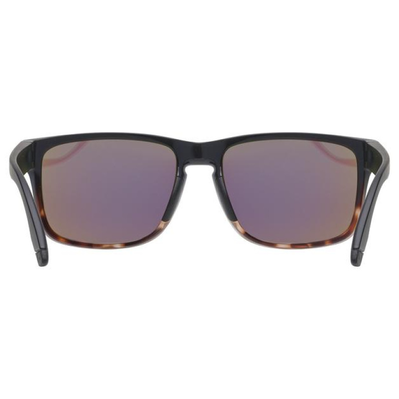 Slnečné okuliare UVEX POISE black-demi matt/mirror green s3 2