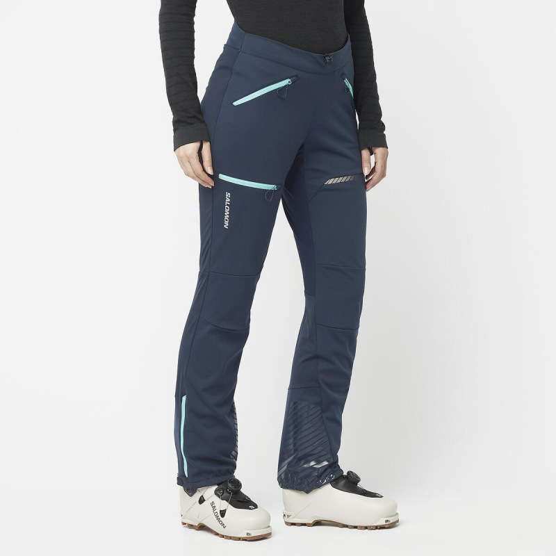 Dámske nohavice MTN SOFTSHELL PANT W CARBON 1