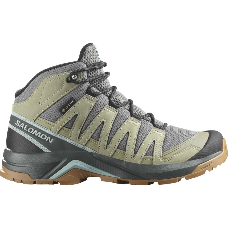Dámska outdoorová obuv Salomon X-ADVENTURE RECON MID GTX W Sedsa/S
