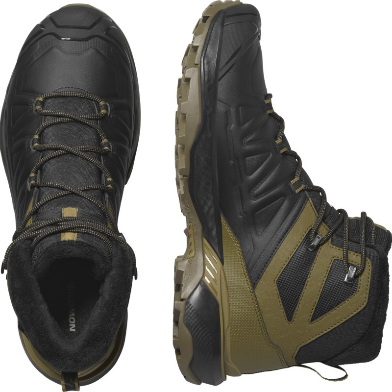 Pánska zimná obuv Salomon X ULTRA SNOWPILOT WP Black / Milito 5