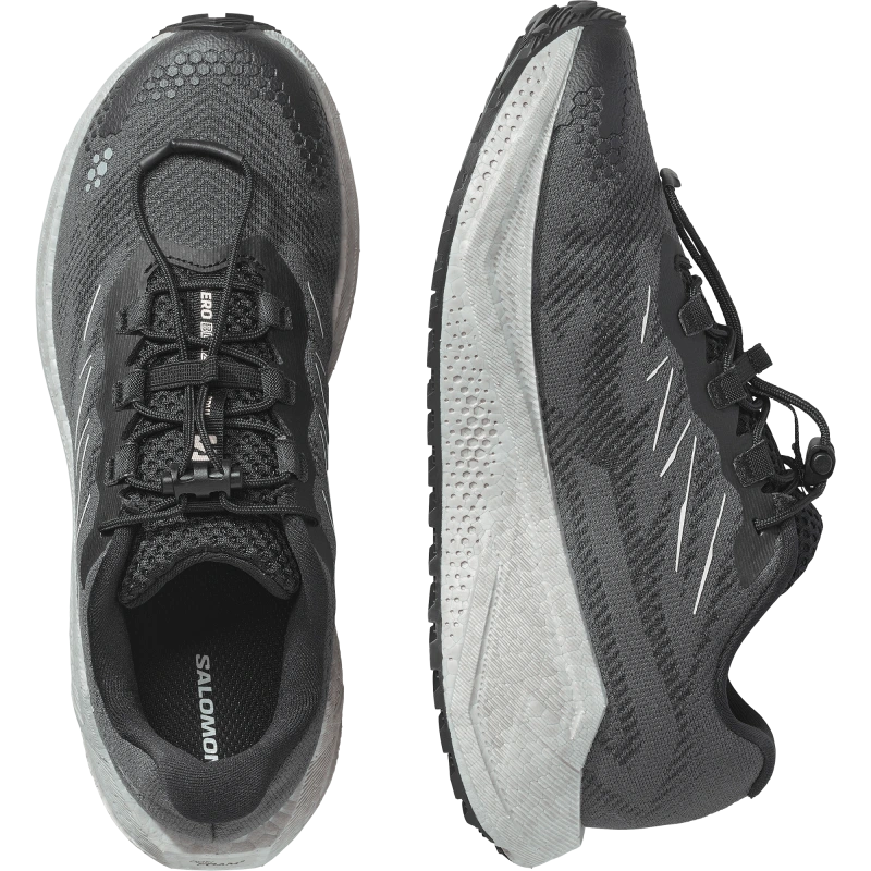 Dámska bežecká obuv Salomon AERO BLAZE 4 GRVL W Black / Silver Cloud 5