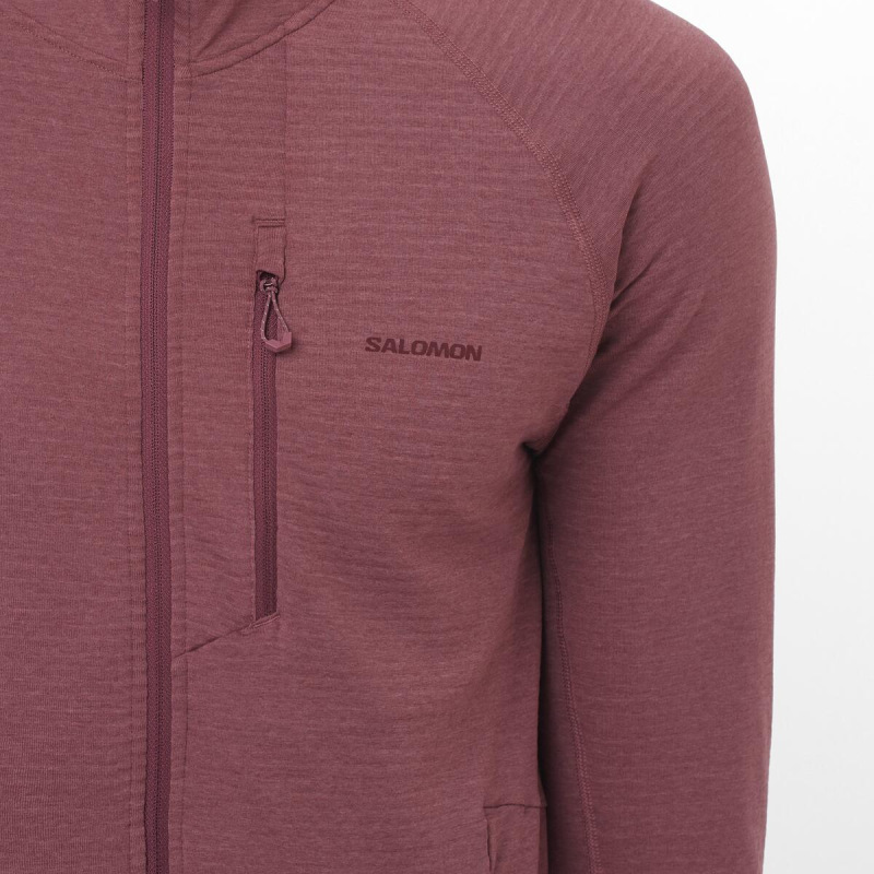 Pánska stredná vrstva Salomon SNTIAL LIGHTWARM HD M NOCTURNE 4