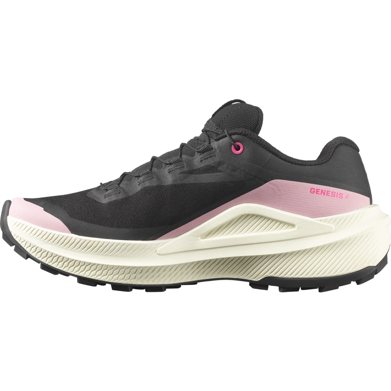 Nepremokavá dámska bežecká obuv Salomon GENESIS 2 GTX W Black / Vanilla Ice 4