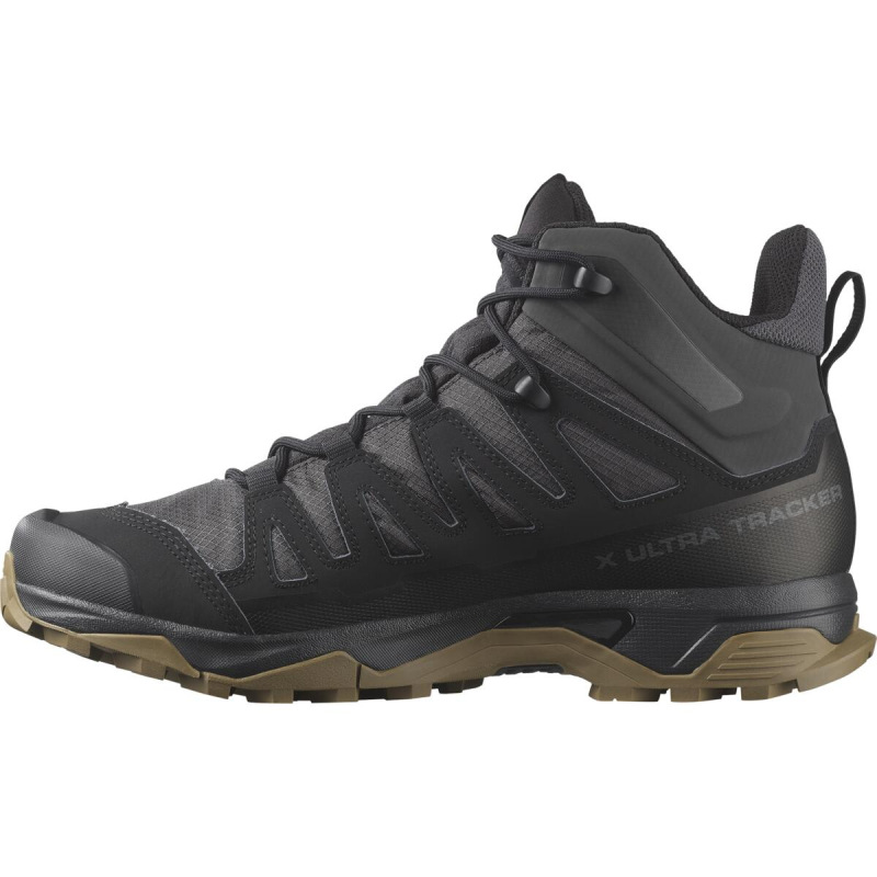 Turistická obuv SALOMON X ULTRA TRACKER GTX Black/Asphal/Co 4