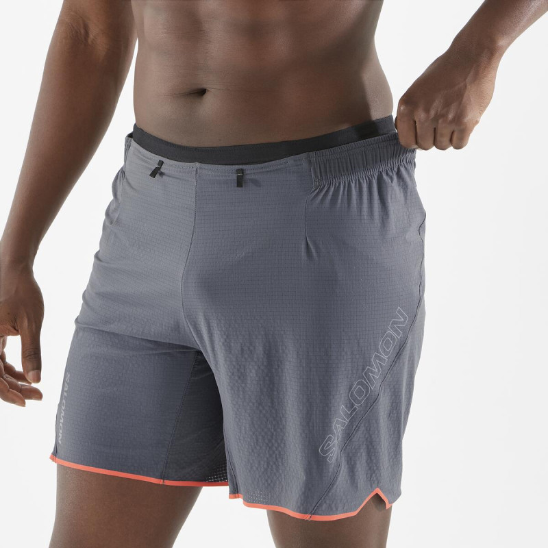 Pánske bežecké trenky Salomon SENSE AERO 7'' SHORTS M CASTELROCK 3