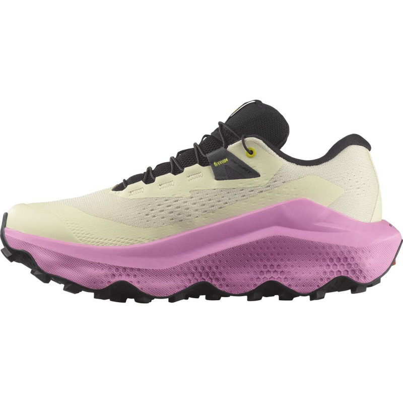 Dámska bežecká obuv Salomon ULTRA GLIDE 3 W ALMILK/CYCLAMEN/BL 4