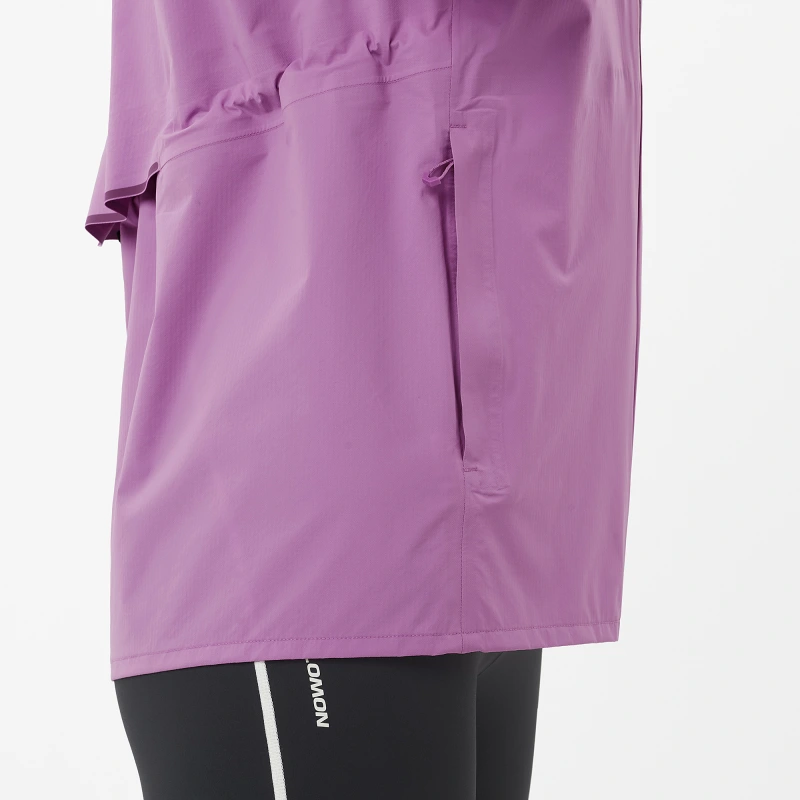 Bežecká bunda Salomon BONATTI WATERPROOF JKT W Iris Orchid 7