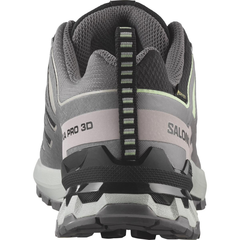 Dámska trailová obuv Salomon XA PRO 3D V9 GTX W Black/Pating/Gry 2