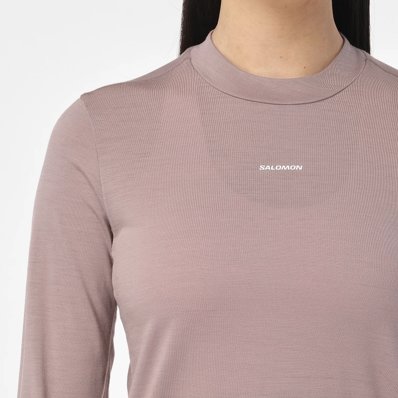 Dámske tričko Salomon SENSE MERINO LS TEE W 3