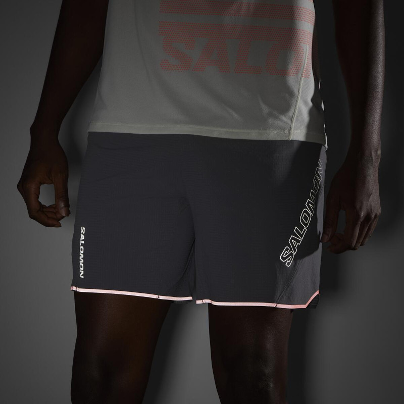 Pánske bežecké trenky Salomon SENSE AERO 7'' SHORTS M CASTELROCK 5