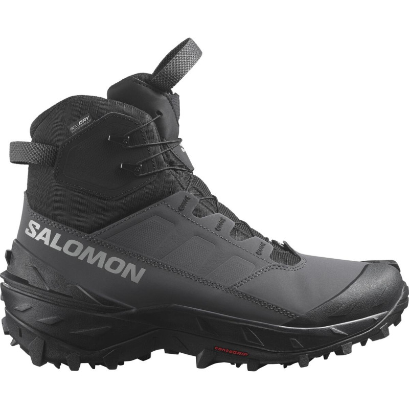 Pánska zimná obuv Salomon CROSSTRAK POWDER WP Asphal/Black/Sh