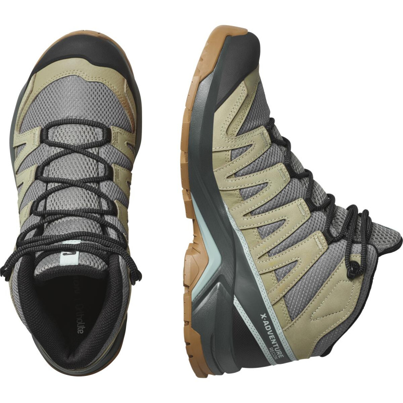 Dámska outdoorová obuv Salomon X-ADVENTURE RECON MID GTX W Sedsa/S 4