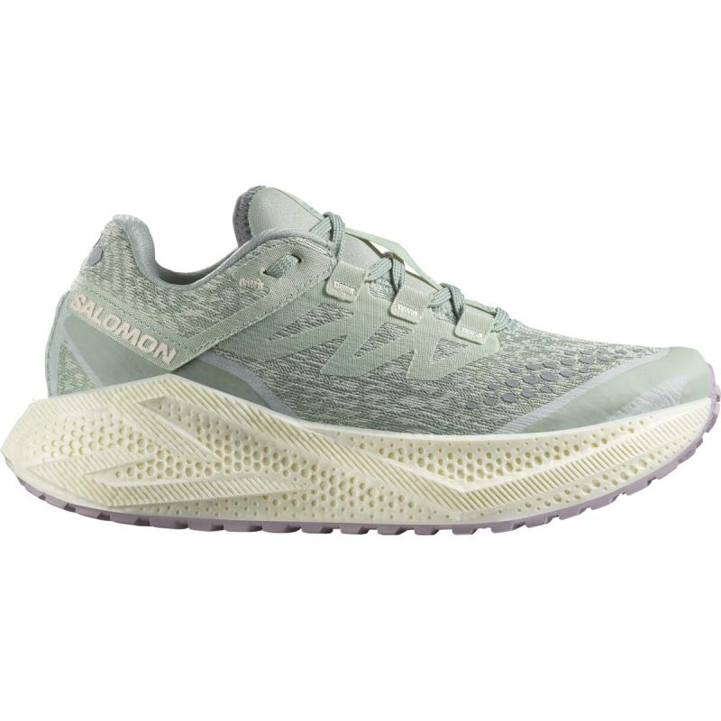 Dámska univerzálna bežecká obuv Salomon AERO GLIDE 3 GRVL W Sea Foam / Vanila