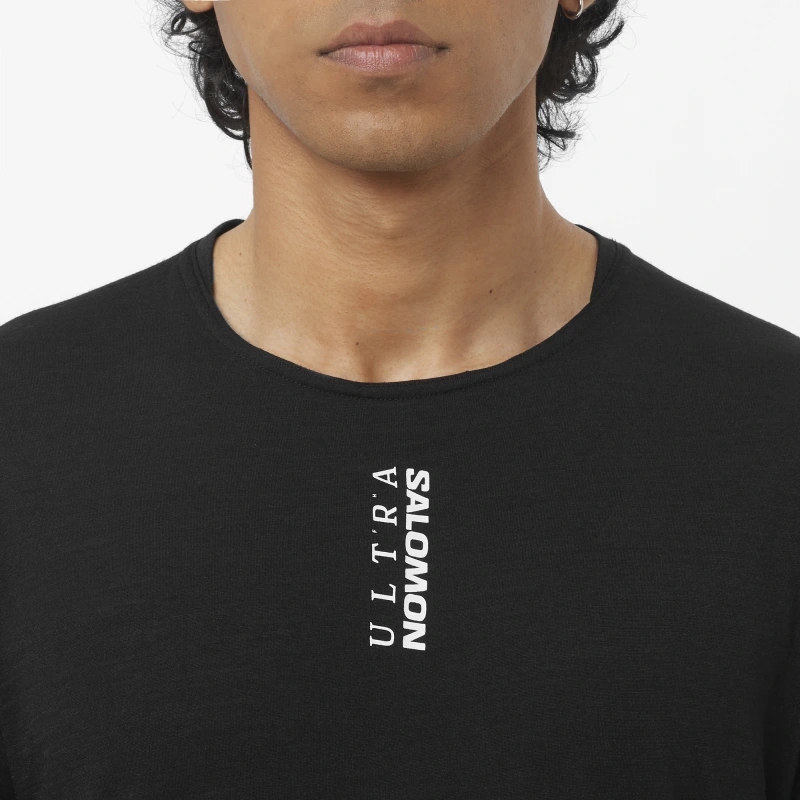 Bežecké tričko ULTRA SS TEE M DEEP BLACK 3