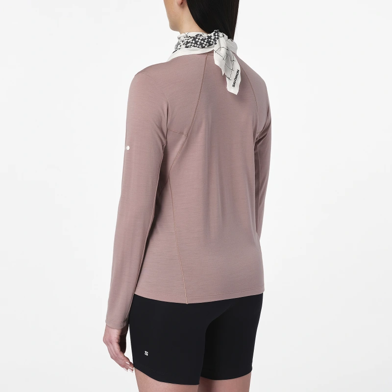 Dámske tričko Salomon SENSE MERINO LS TEE W 2