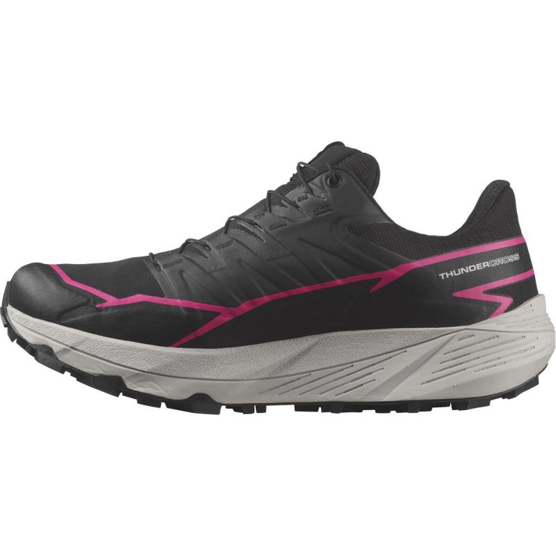 Dámska trailová obuv Salomon THUNDERCROSS GTX W Black/Black/Pink