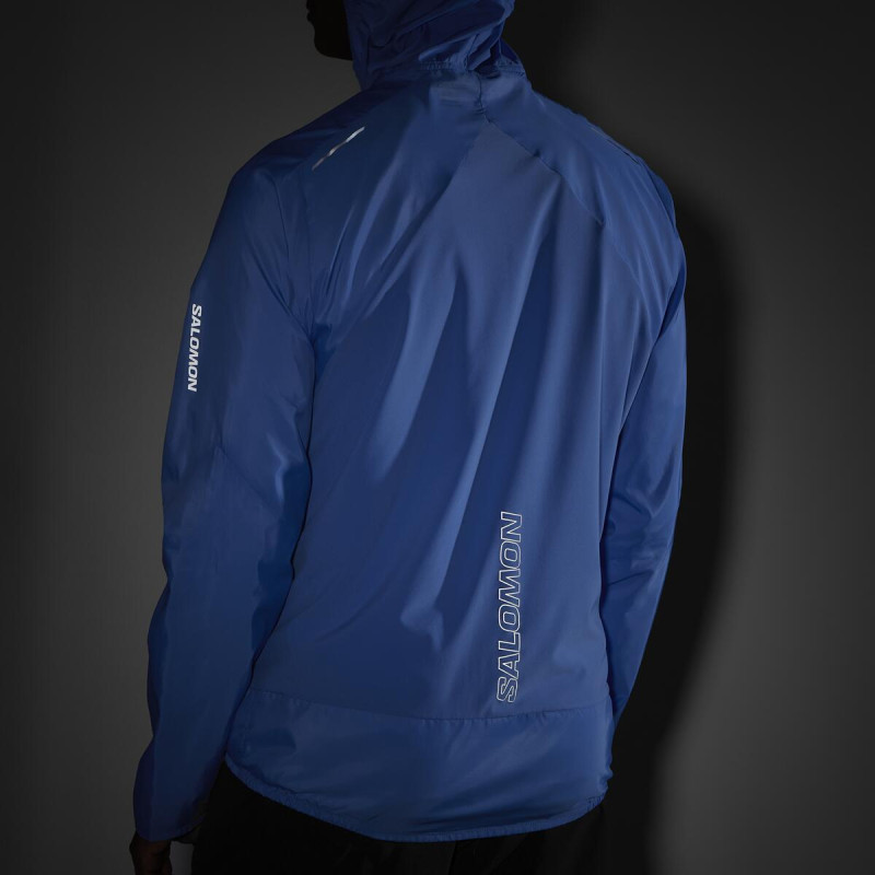 Bežecká bunda Salomon CROSS WIND JKT M ULTRAMARINE 5