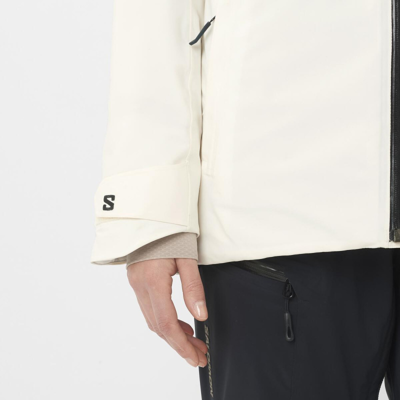 Dámska bunda SALOMON BRILLIANT 2.0 JACKET W WHISPER WHITE 6