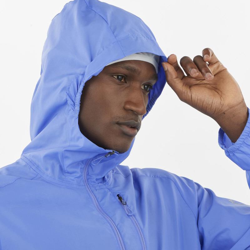 Bežecká bunda Salomon CROSS WIND JKT M ULTRAMARINE 4