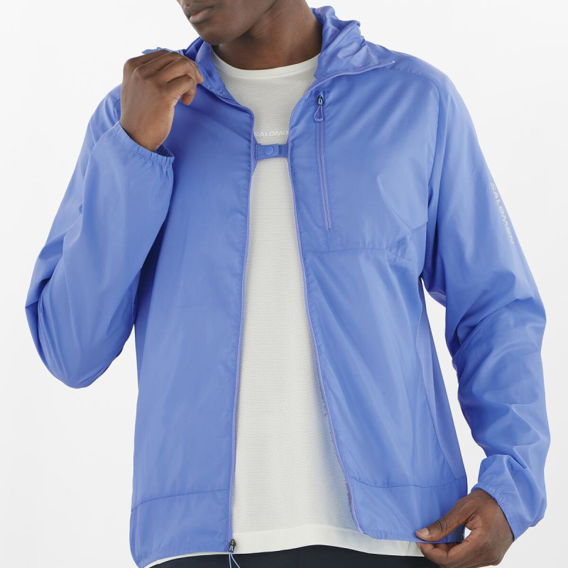 Bežecká bunda Salomon CROSS WIND JKT M ULTRAMARINE 1