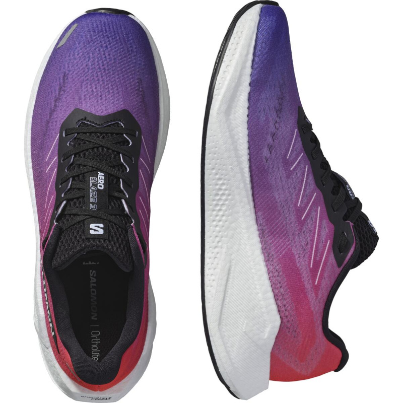 Pánsika cestná bežecká obuv AERO BLAZE 3 GRADIENT Neon F/Libert 5