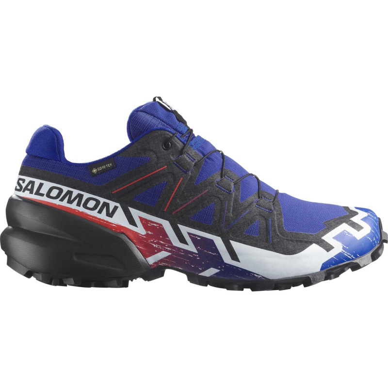 Pánska trailová obuv Salomon SPEEDCROSS 6 GTX EQUIPE Surf W/Fird