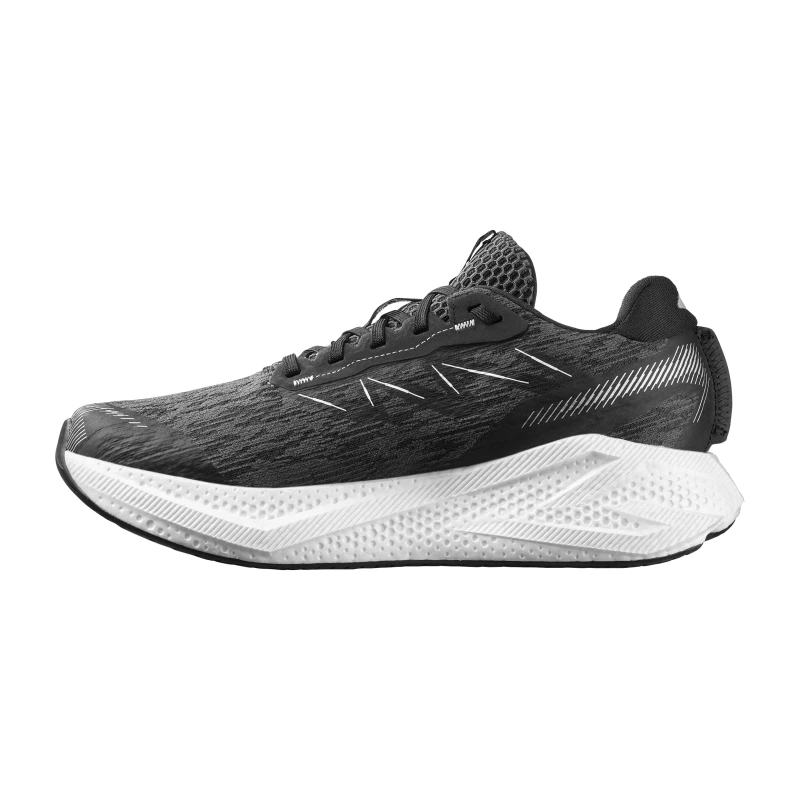 Pánska cestná bežecká obuv Salomon AERO GLIDE 4 Black/White 2