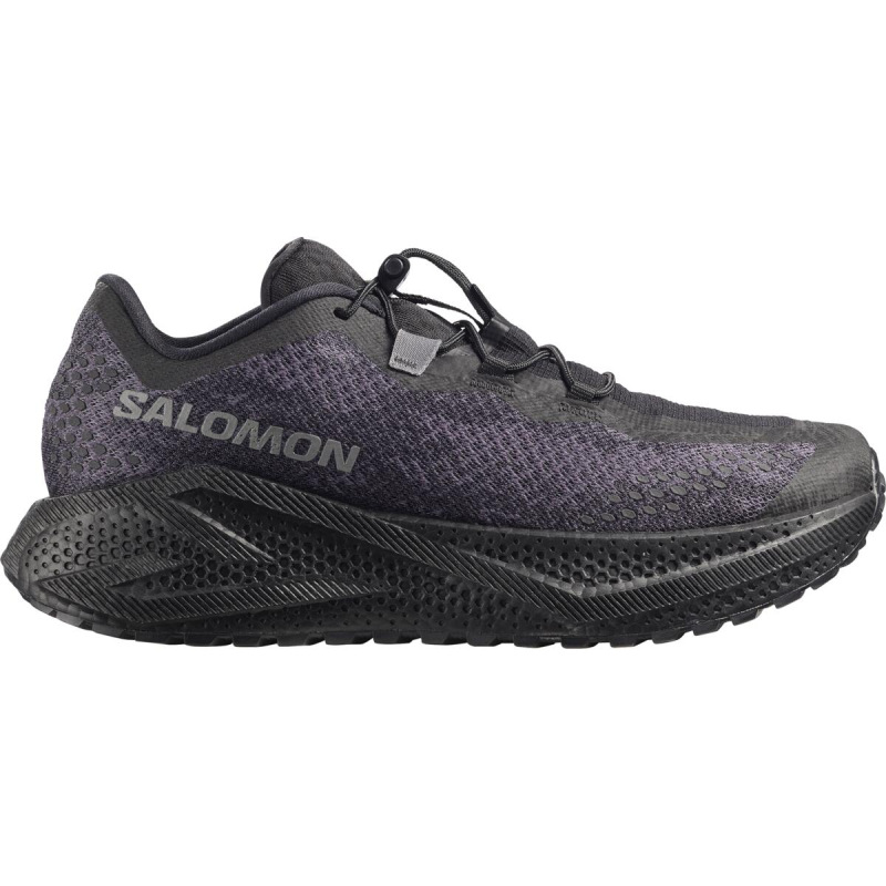 Pánska univerzálna bežecká obuv Salomon AERO GLIDE 4 GRVL Black / Asphalt