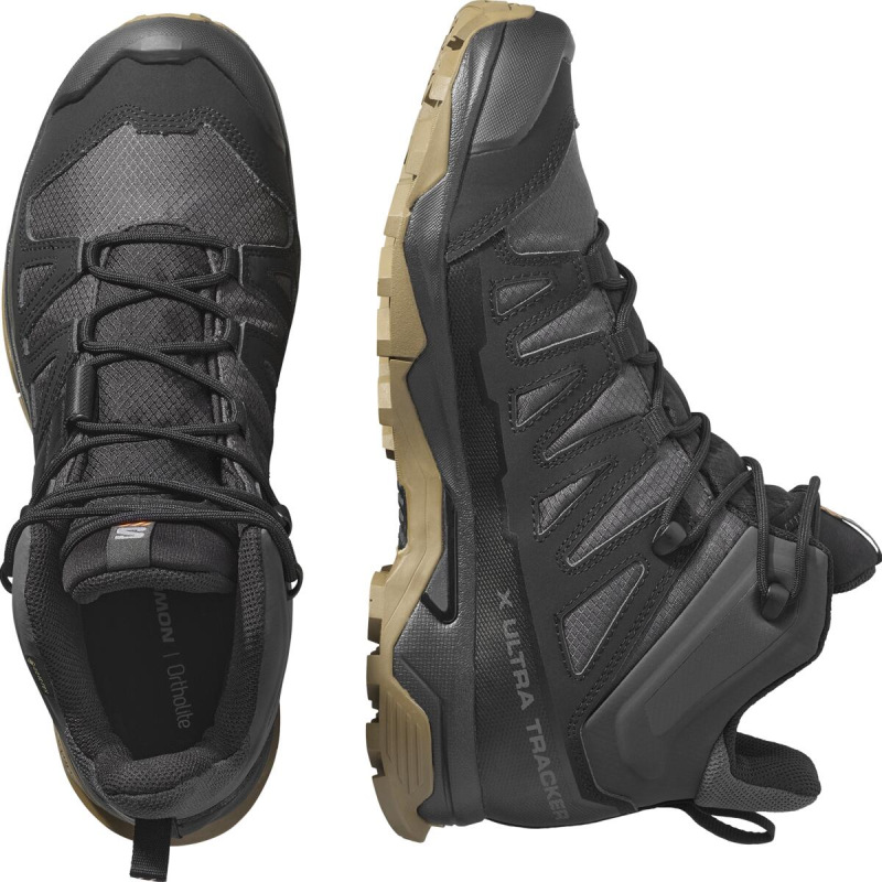 Turistická obuv SALOMON X ULTRA TRACKER GTX Black/Asphal/Co 5