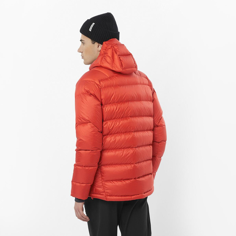 Pánska bunda SALOMON ELIXIR ULTRA DOWN M CHERRY TOMATO 2