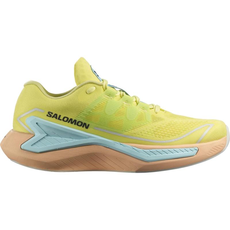 Dámska cestná bežecká obuv Salomon DRX BLISS W Sunny Lime / Tanager Turquoise / Peach Quar