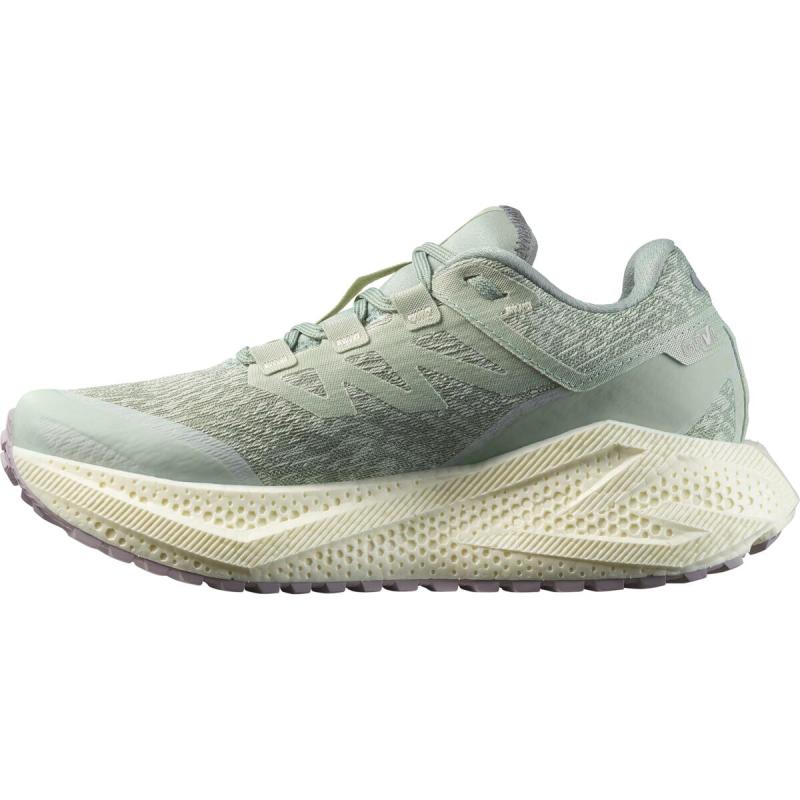 Dámska univerzálna bežecká obuv Salomon AERO GLIDE 3 GRVL W Sea Foam / Vanila 1