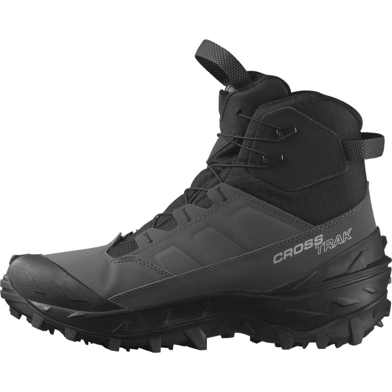 Pánska zimná obuv Salomon CROSSTRAK POWDER WP Asphal/Black/Sh 4