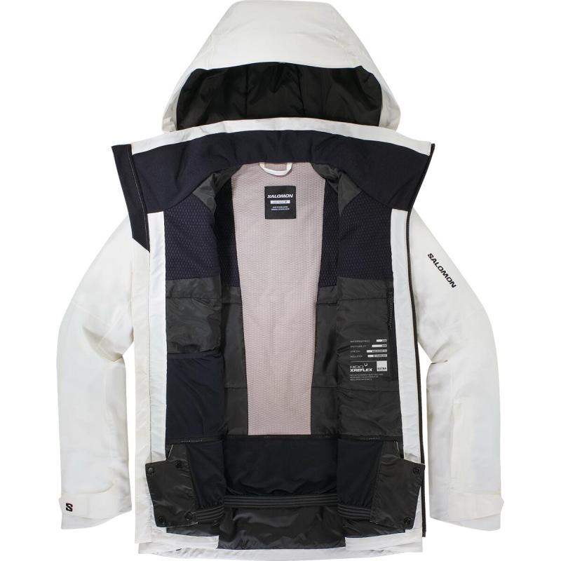 Dámska bunda SALOMON BRILLIANT 2.0 JACKET W WHISPER WHITE 5