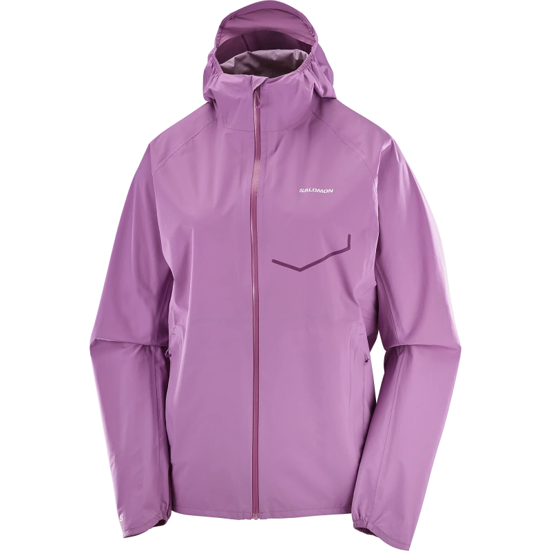 Bežecká bunda Salomon BONATTI WATERPROOF JKT W Iris Orchid