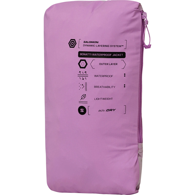 Bežecká bunda Salomon BONATTI WATERPROOF JKT W Iris Orchid 6
