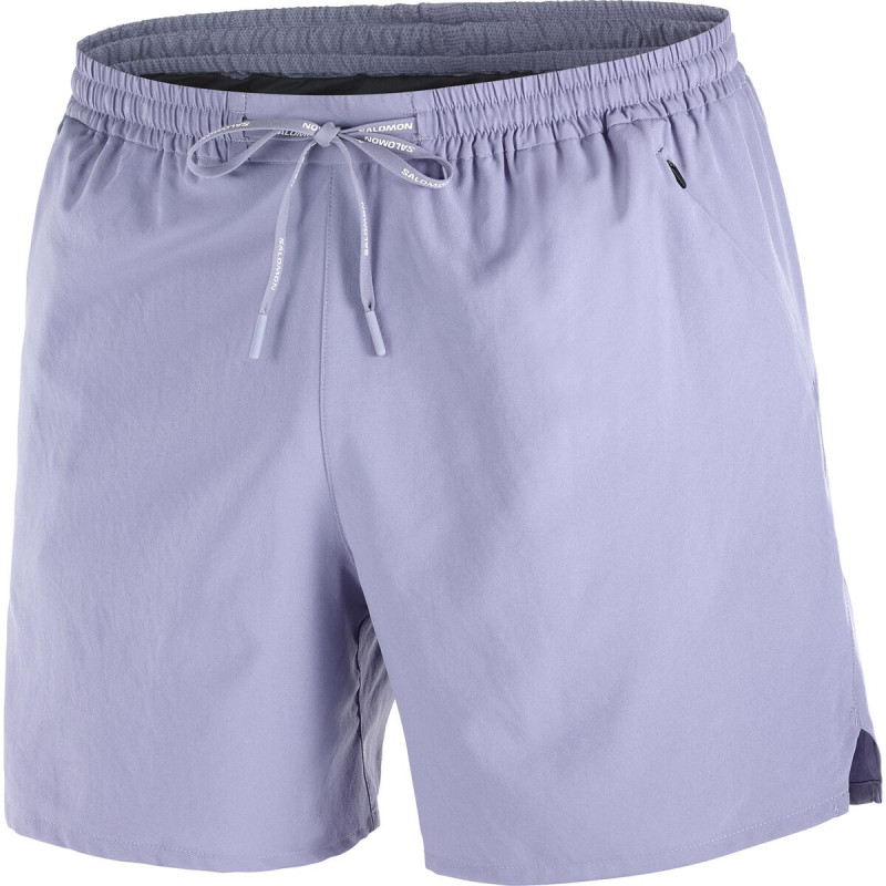 Bežecké nohavice Salomon SHKout CORE SHORTS 5" M BLUE GRANITE