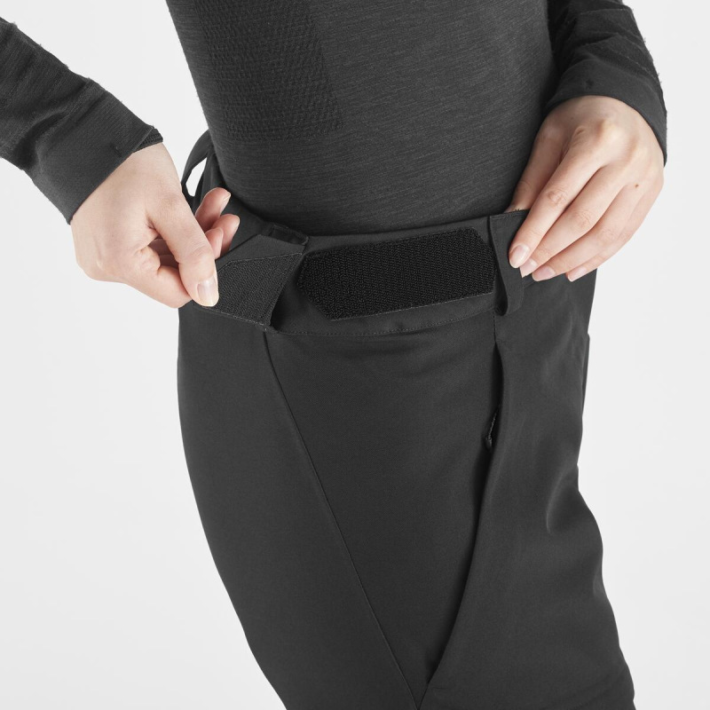 Oteplovačky BASHLEY PUFF PANT W DEEP BLACK 1