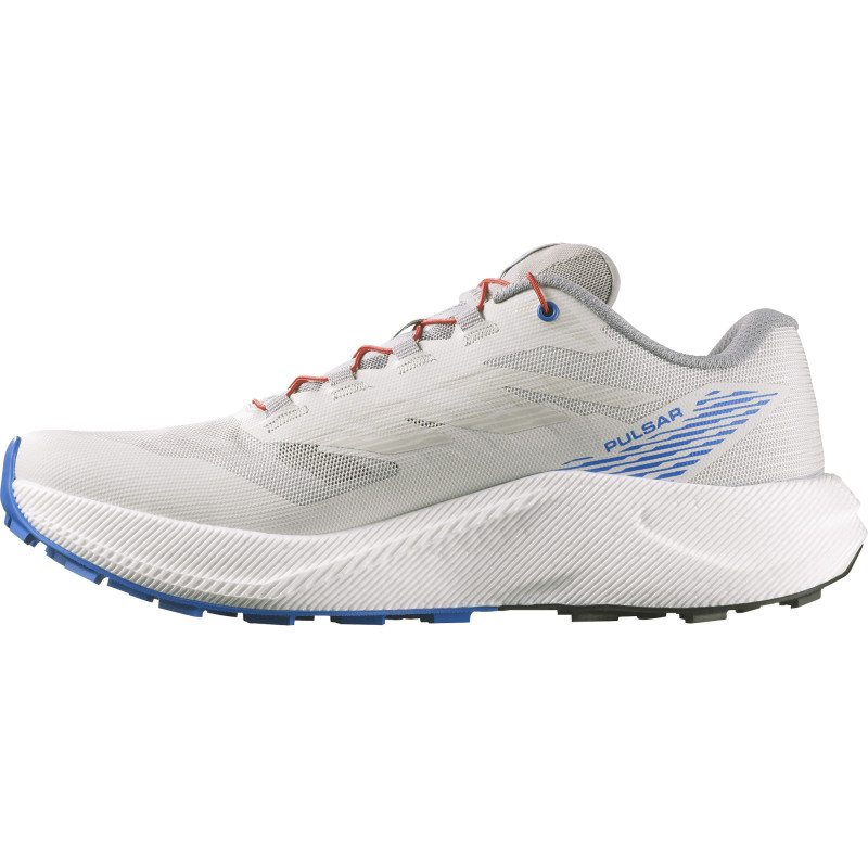 Pánska trailová bežecká obuv Salomon obuv PULSAR Lunar Rock/White/French Blue 4