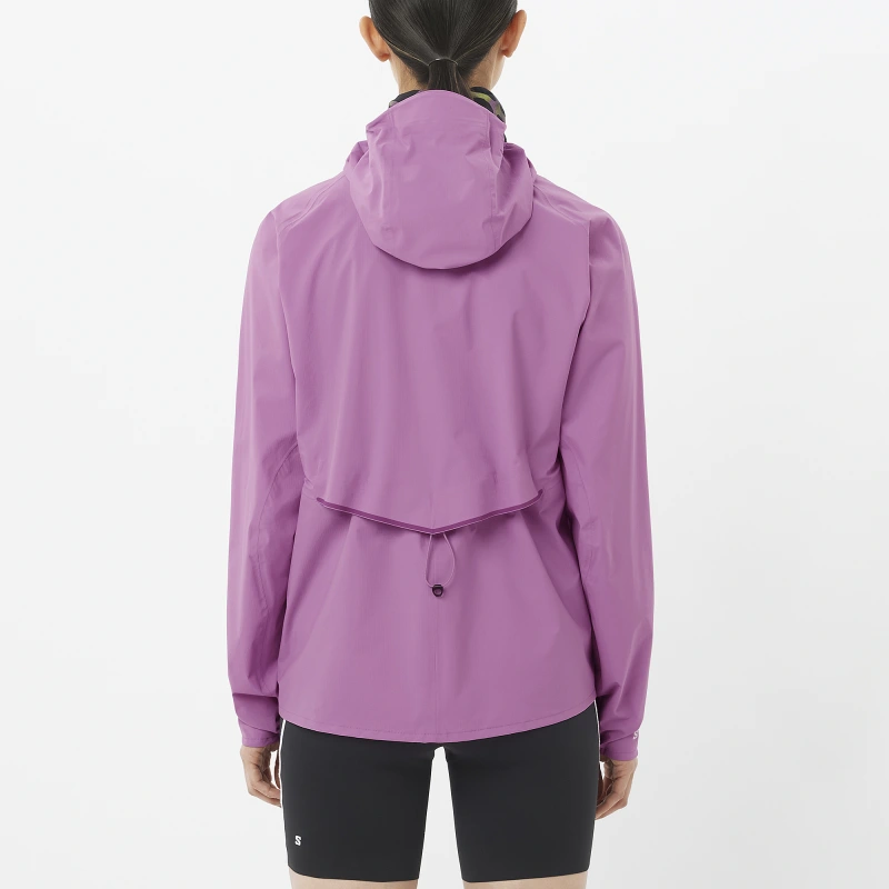 Bežecká bunda Salomon BONATTI WATERPROOF JKT W Iris Orchid 3
