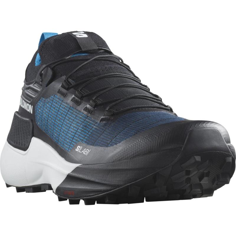 Bežecká obuv Salomon S/LAB GENESIS Black/White/BLUE D