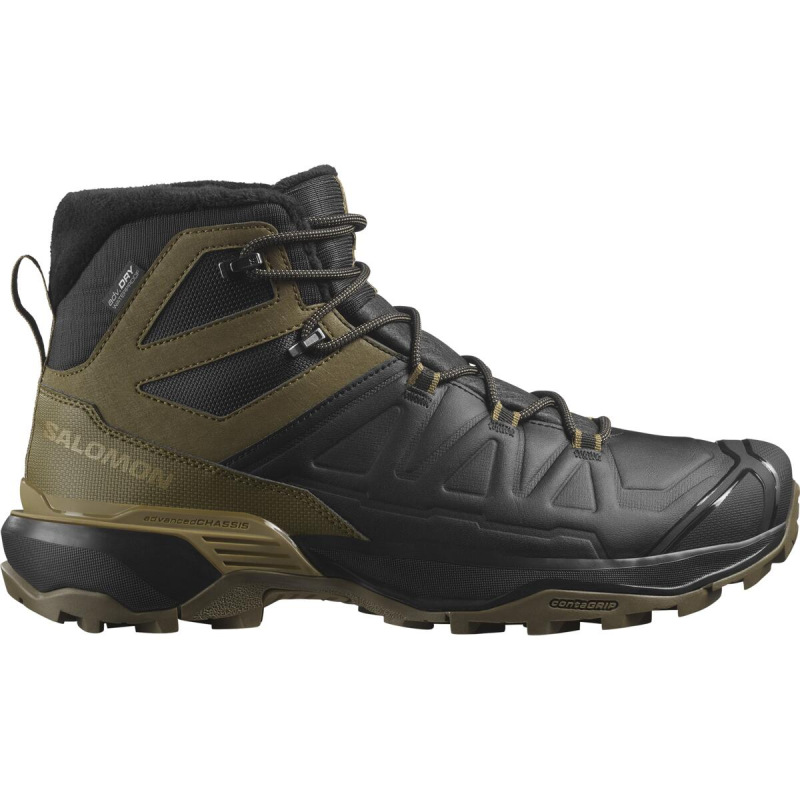 Pánska zimná obuv Salomon X ULTRA SNOWPILOT WP Black / Milito