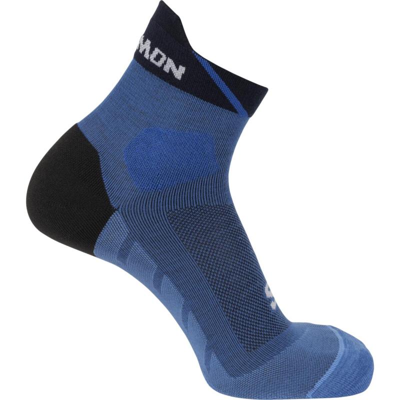 Bežecké ponožky Salomon SPEEDCROSS ANKLE FRENCH BLUE/CAR